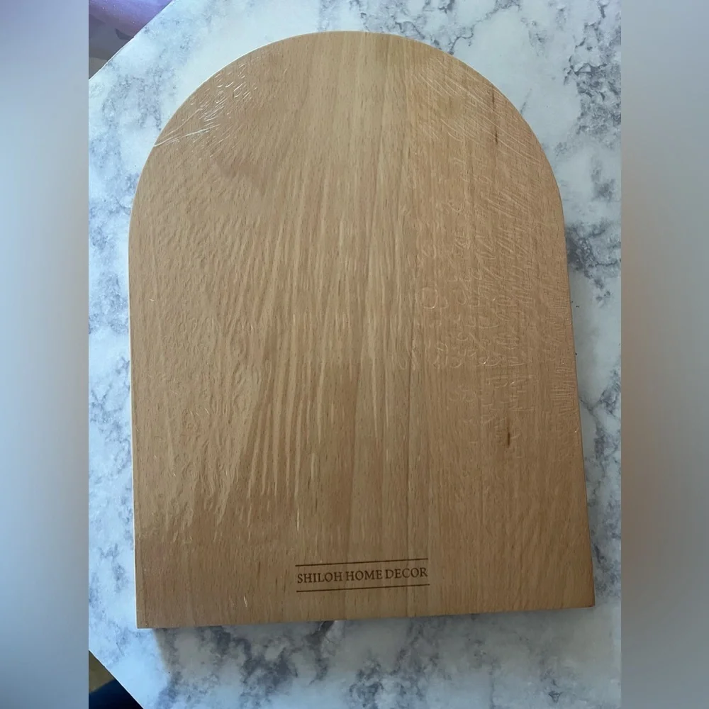 New Arch design tray wooden decorative servings tray cutting charcuterie board - Picture 13 of 13